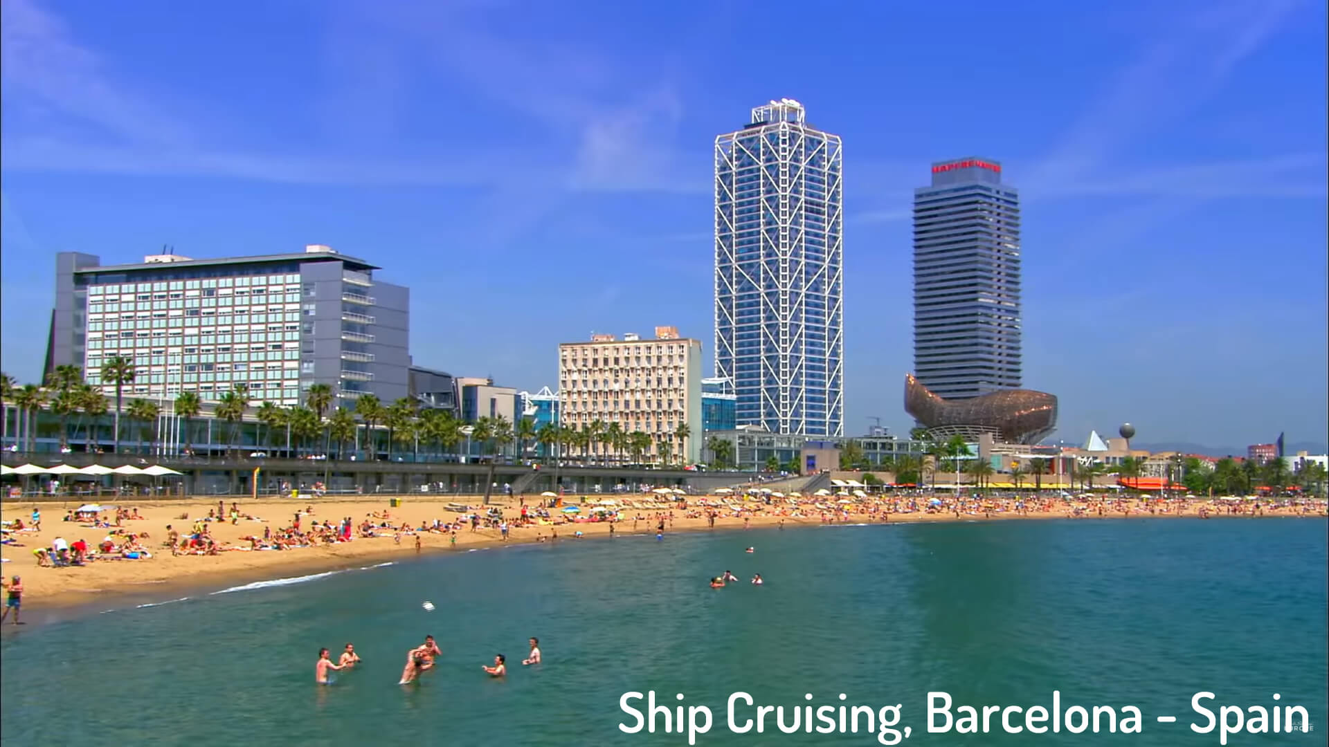 Ship Cruising, Barcelona - Spain