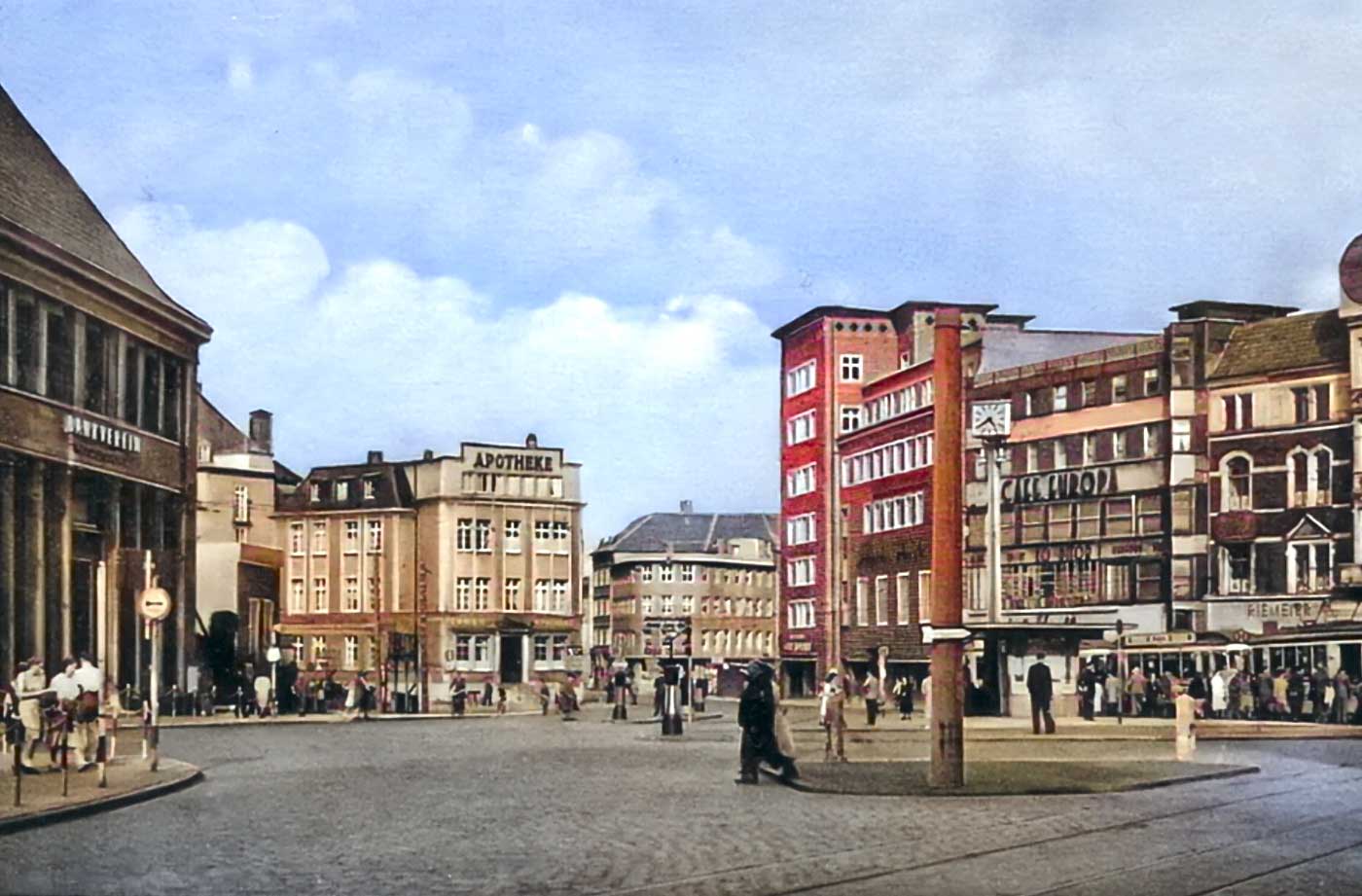 Bielefeld City Old Photo (1920s)