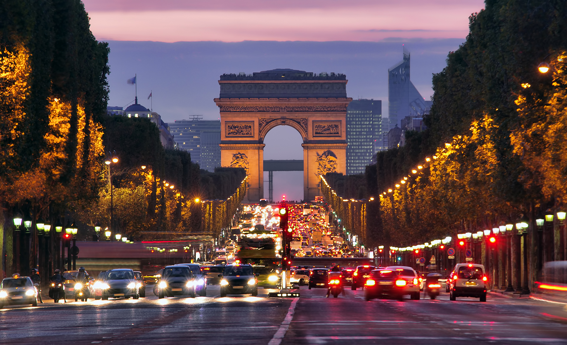 Champs Elysees / Arc of Triumph paris