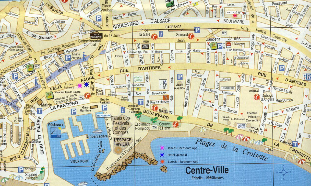 cannes map france