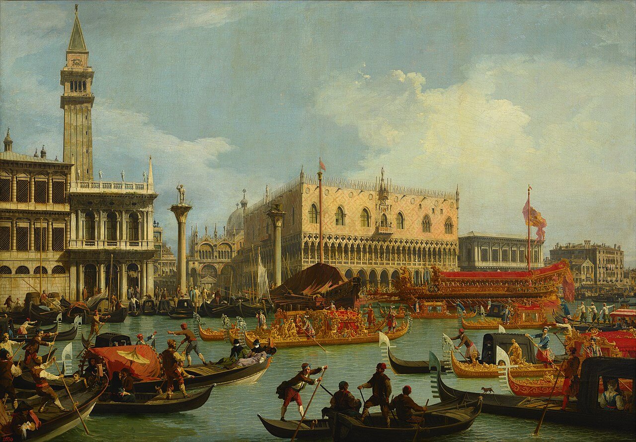 18th century view of Venice by Canaletto