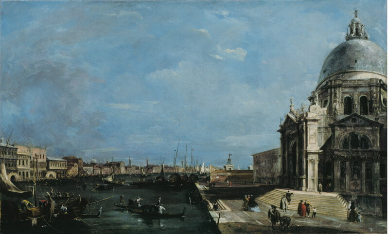 Francesco Guardi, The Grand Canal, 1760