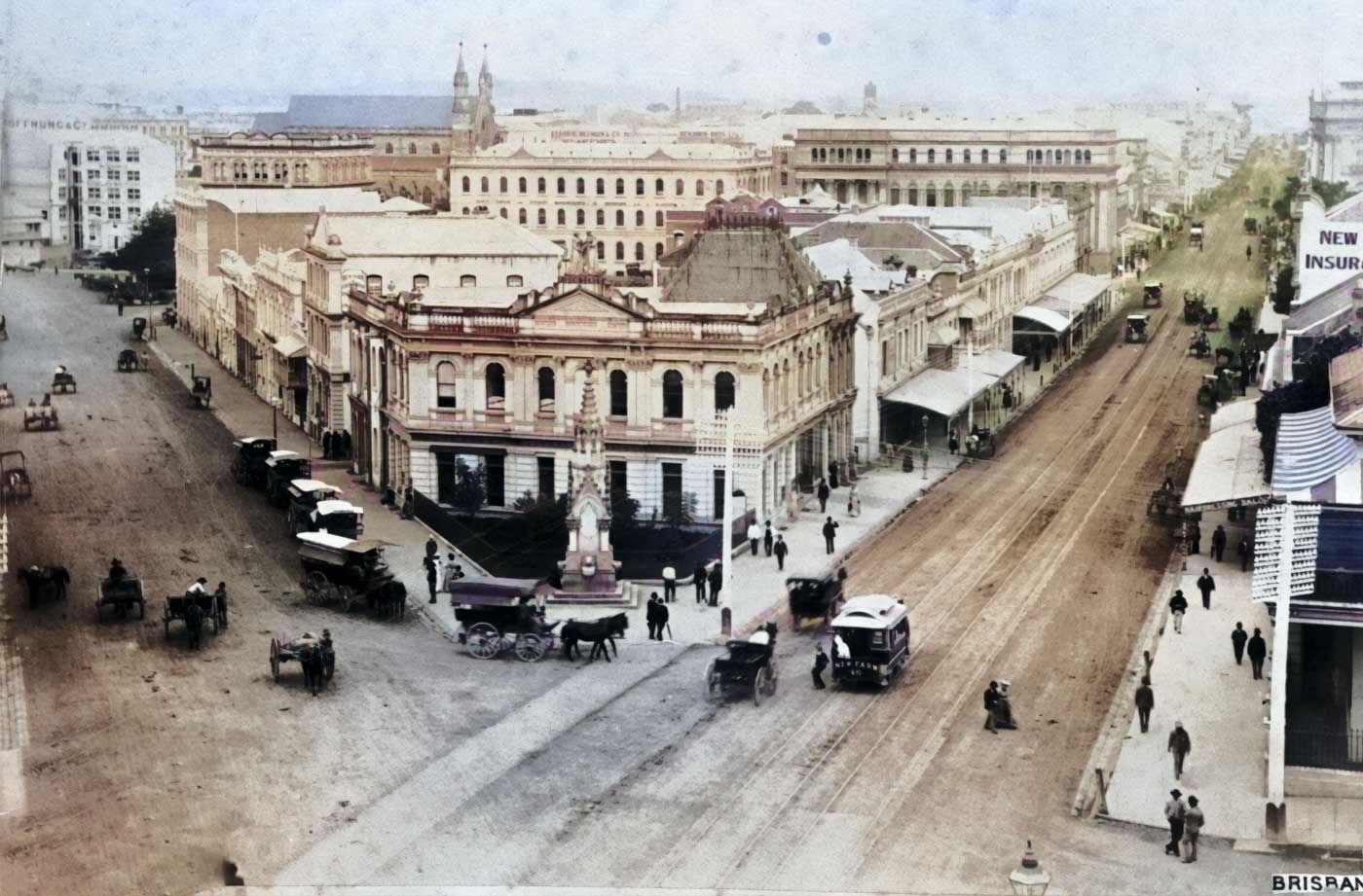 Brisbane City Old Photo (1900s)