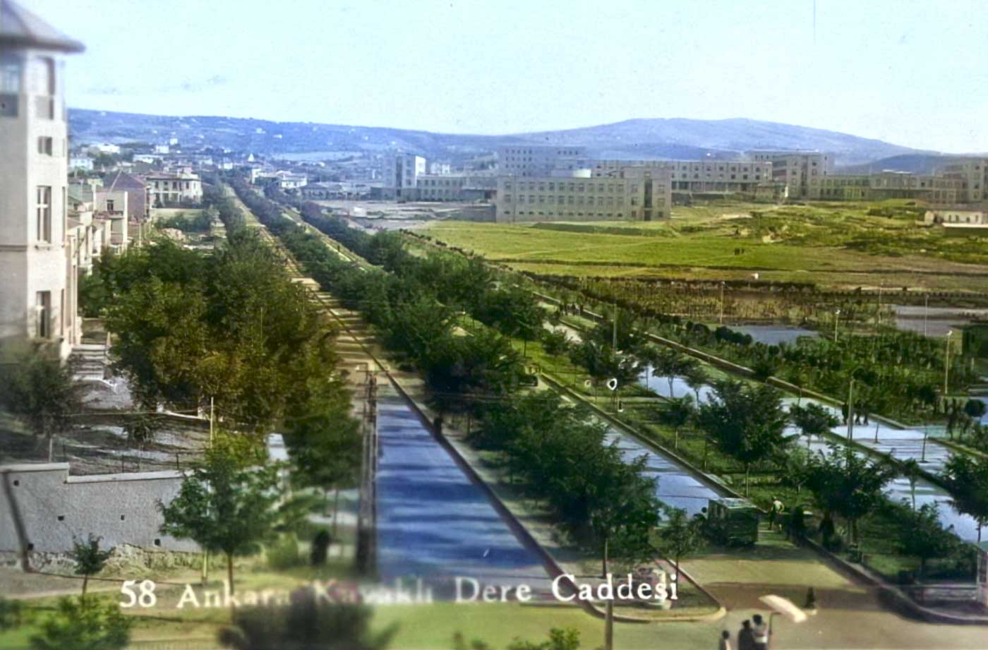 Ankara City Historical View (1900s)