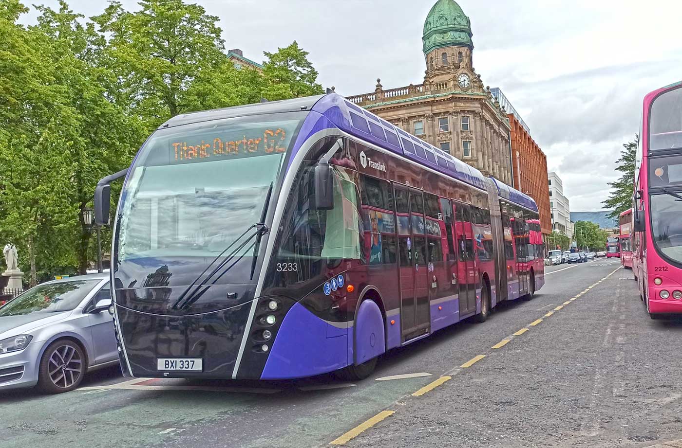 Belfast City Public Transport Bus
