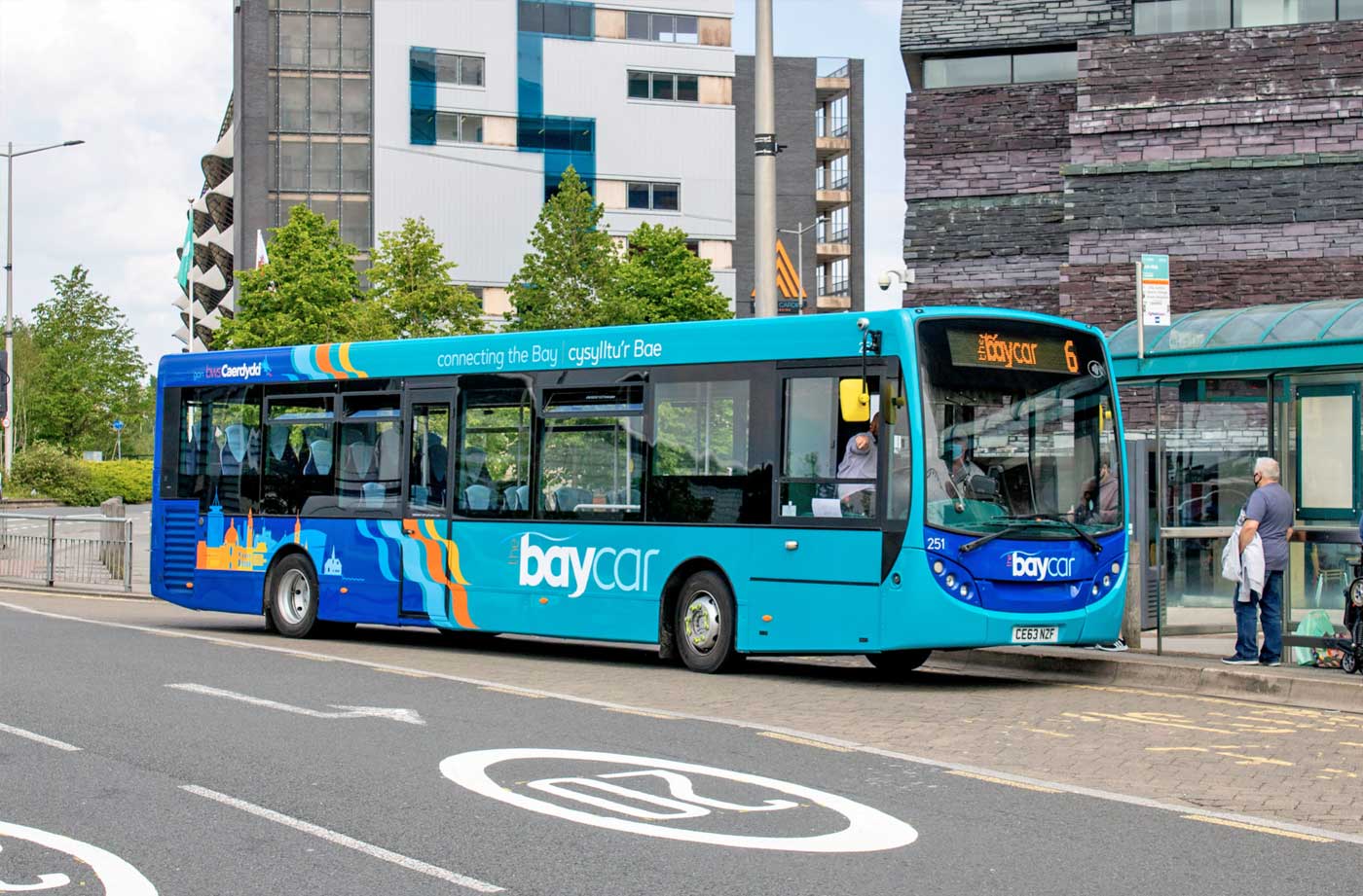 Cardiff City Public Transport - Baycar Bus System