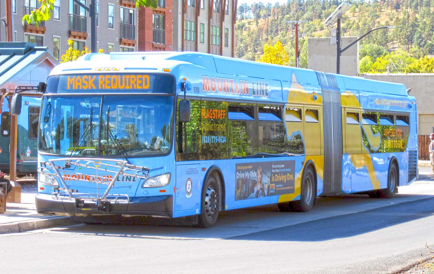 Arizona Public Transport -  Mountain Line Bus