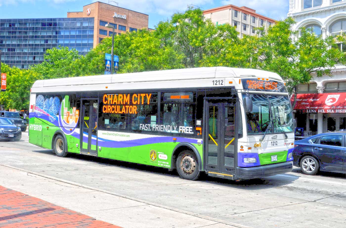 Baltimore Public Transport Bus