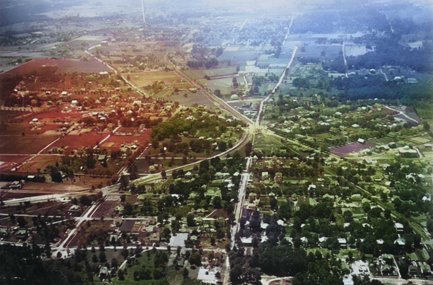 Arlington VA Aerial View Historical Photo (1920)